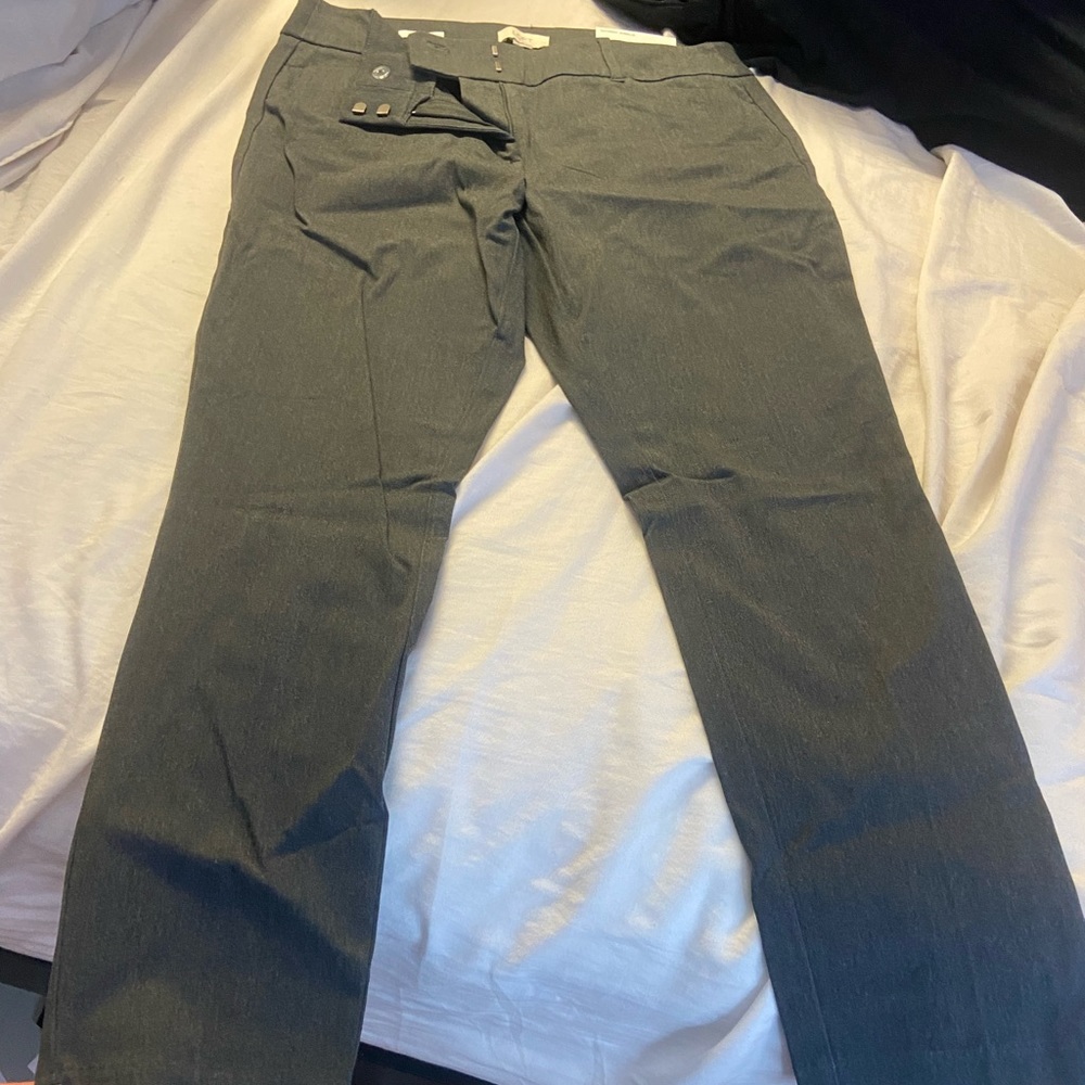 Grey work pants